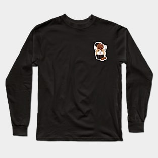 Corgi Chocolate Cupcake Long Sleeve T-Shirt